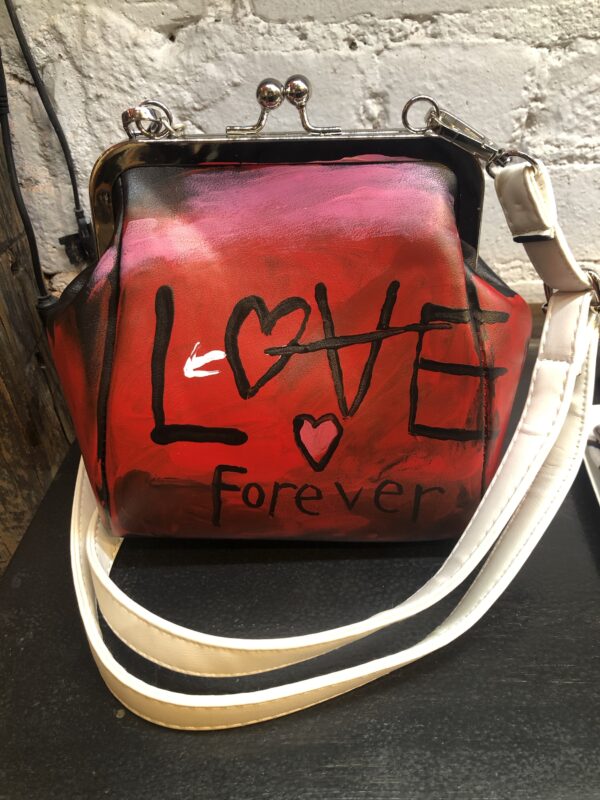 Graffiti mini bag Red Lov